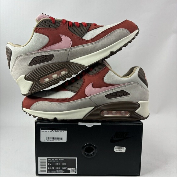 Nike Air Max 90 NRG “Bacon” 2021 CU1816-100 Men’s 12 Worn - Picture 3 of 8